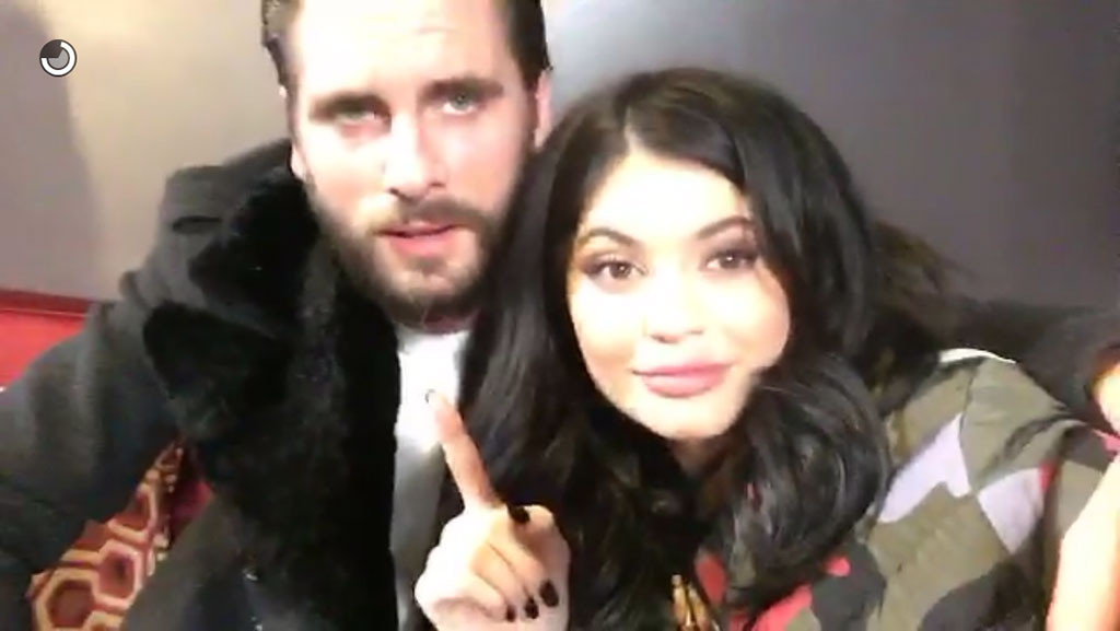 Scott Disick, Kylie Jenner, Snapchat Scott Disick, Kylie Jenner, Snapchat